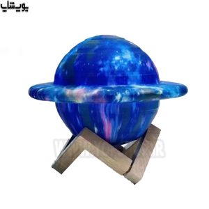 اسپیکر بی سیم RGB طرح زحل مدل EZ-01