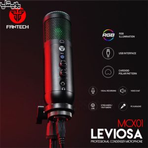 میکروفون استریم فنتک مدل Fantech MCX01 با مواد بادوام ساخته شده و دارای ضمانت نامه می‌باشد.