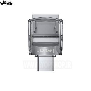 فلش مموری OTG تایپ C لکسار مدل JUMPDRIVE D35C USB3.0 با ظرفیت 32 گیگابایت با رابط تایپ C OTG است.