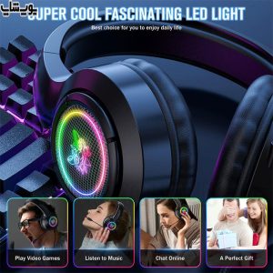 هدست گیمینگ سیمی RGB اونیکوما مدل X1 برای گیمر‌هایی طراحی شده است که خواستار صدا و ساخت با کیفیت هستند.