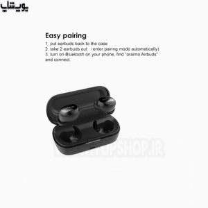 طراحی ارگونومیک هندزفری بی‌سیم اورایمو مدل tws-4