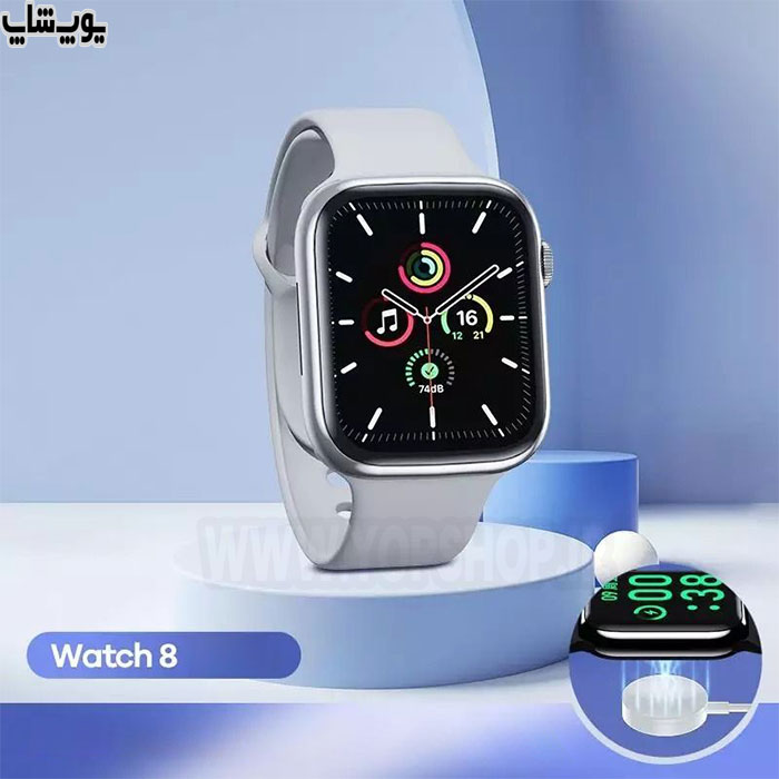 ساعت هوشمند ضد آب ریمکس مدل WATCH 8 مقاوم در برابر آب و بادوام برای سبک زندگی فعال.
