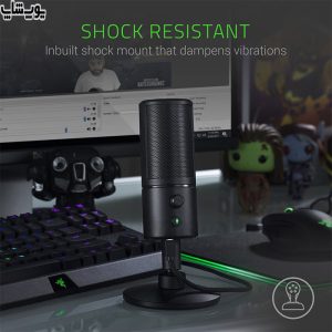 میکروفون استریم ریزر Microphone Razer Seiren X گزینه‌ای کاربردی برای تولید محتوای ویدیویی و صوتی است.
