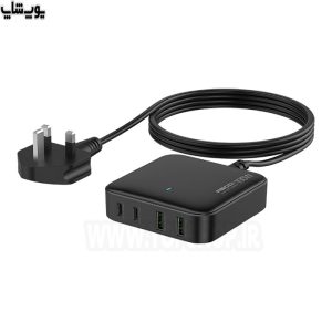 شارژر رومیزی فست شارژ 100W GaN رسی مدل RC39