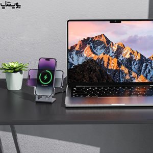 هولدر و شارژر بی سیم رومیزی 15 وات رسی مدل RCW-30 دارای سازگاری گسترده می باشد.