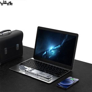 پایه نگهدارنده لپ تاپ و تبلت رسی مدل RHO-M11 دارای حمل آسان در هنگام سفر است.