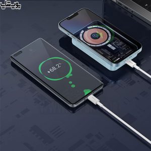 پاوربانک رسی مدل RPB-W07 با گوشی‌های هوشمند مجهز به پورت تایپ C سازگار می‌شود.