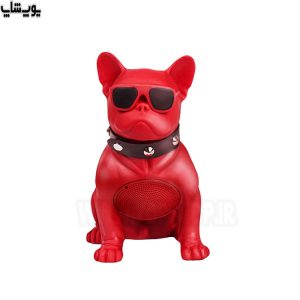 اسپیکر بلوتوثی رسی مدل RSK-W18 دارای رنگ بندی قرمز می باشد.