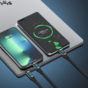 کابل تبدیل تایپ C به لایتنینگ فست شارژ رسی مدل RTC-P21CL دارای سازگاری گسترده می باشد.