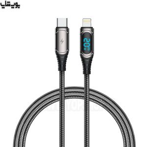 کابل شارژ تایپ C به لایتینگ رسی مدل RTC-P21CL