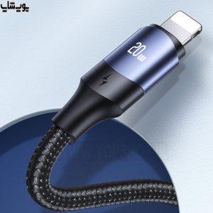 کابل شارژ تایپ سی به تایپ سی 100 وات یوسمز مدل U71 مطابق با استاندارد‌های ایمنی بین‌المللی برای استفاده ایمن.
