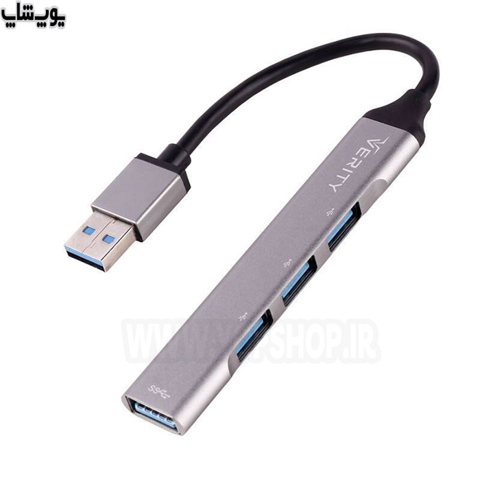 مبدل USB 3.0 به 4USB وریتی مدل H409