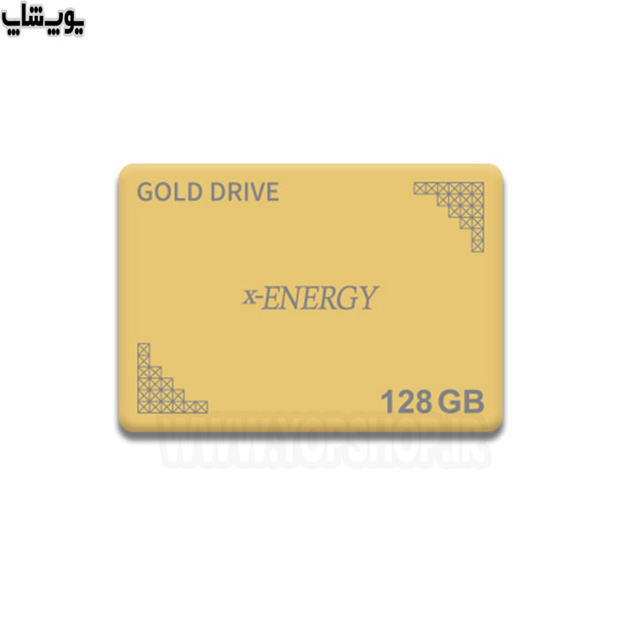 هارد SSD اینترنال 128 گیگابایت ایکس انرژی مدل Gold Drive دارای اتصال SATA3 است.