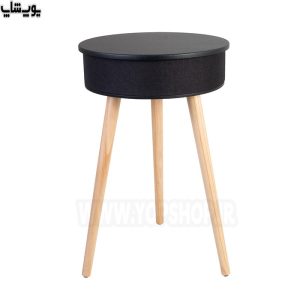 میز اسپیکر بلوتوثی و شارژر بی سیم آی هیپ در رنگ بندی مشکی موجود می باشد.