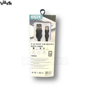 کابل شارژ USB به میکرو USB اکسیژن مدل LX2 در بسته بندی مناسب می باشد.