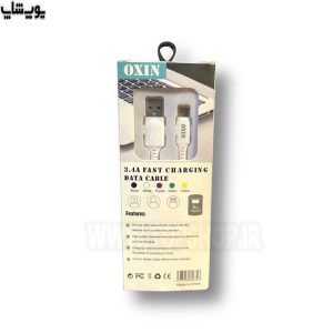کابل شارژ USB به تایپ C اکسیژن مدل LX2 دارای عمر مفید طولانی است.