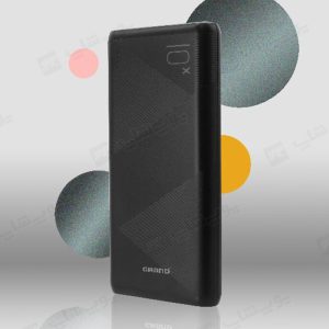 ظرفیت باتری 10000 میلی آمپر ساعتی پاوربانک 1000mAh گرند مدل Grand GP-09