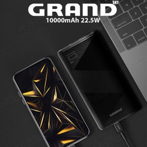 پاوربانک 10000mAh گرند مدل Grand GP-09 وزن کمی دارد
