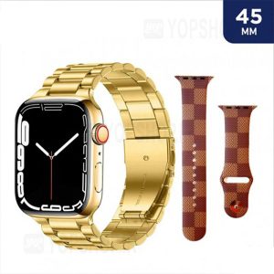 صفحه‌ی مستطیلی ساعت هوشمند هاینوتکو مدل Watch Hinoteko G8 Max از نوع AMOLED است