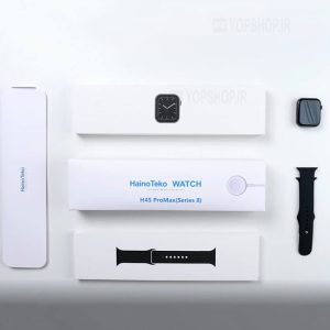 ساعت هوشمند هاینوتکو مدل Watch Hinoteko H45 ProMax از جنس آلومینیوم بسیار مقاوم ساخته شده