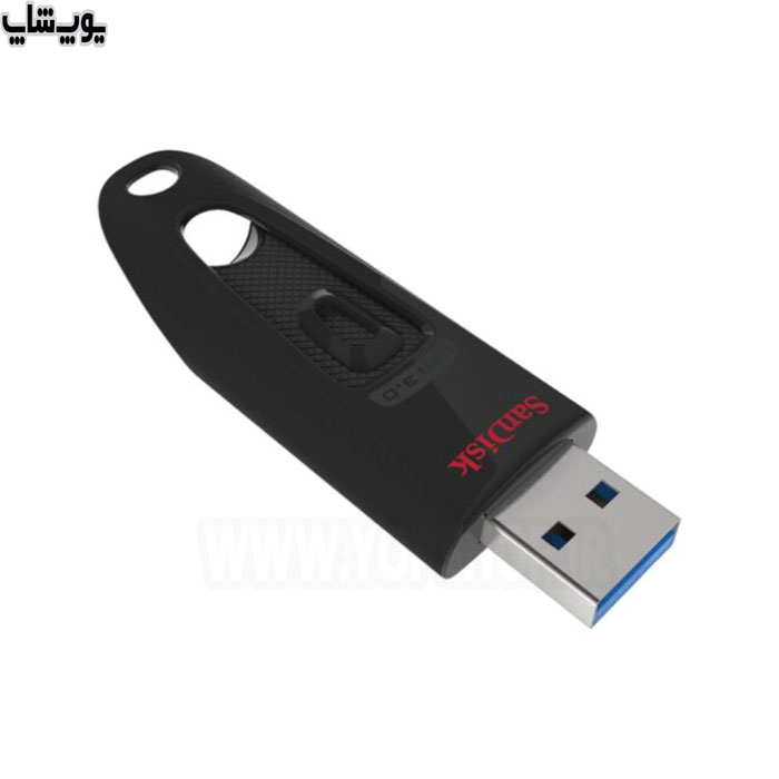 فلش مموری سان دیسک مدل Ultra USB3.0 با ظرفیت 16 گیگابایت از کلید کشویی به منظور کارایی آسان در ساختار خود بهره برده است.