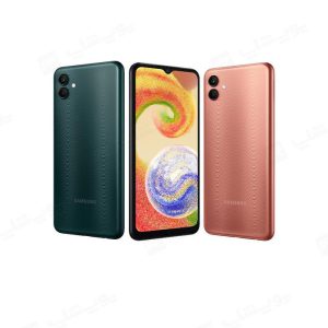 گوشی سامسونگ مدل گلکسی A04 ظرفیت 32 گیگابایت رم 3 گیگابایت سبک و خوش‌دست است