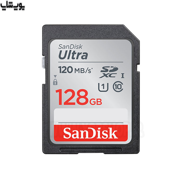 کارت حافظه سان دیسک مدل Ultra ظرفیت 128 گیگابایت از مقاومت بالا در برابر آسیب هایی همچون رطوبت و شوک برخوردار است.