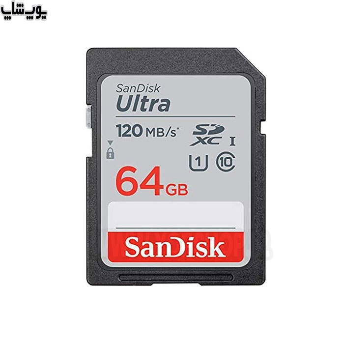 کارت حافظه سان دیسک مدل Ultra ظرفیت 64 گیگابایت