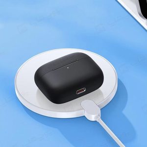 هندزفری بی سیم بیسوس مدل Bowie M2 Plus دارای قابلیت شارژر بی سیم است.