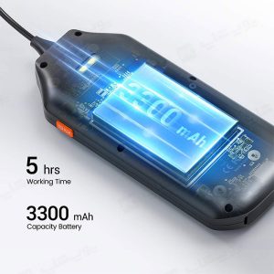 آندوسکوپ ویدئویی با لنز دوگانه دپستک مدل DS450 دارای باتری با دوام حدود 5 ساعت می باشد.