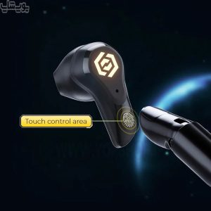 هندزفری گیمینگ بی‌سیم هایلو مدل G3 دارای کنترلر لمسی می باشد.