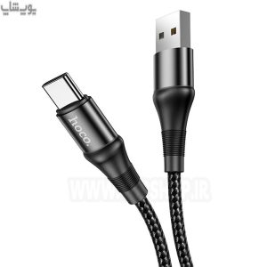 کابل شارژ USB به تایپ C هوکو مدل X50 دارای طراحی زیبا می باشد.