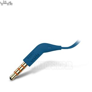 هندزفری سیمی جی بی ال مدل TUNE 110 با اتصال از طریق جک 3.5 میلی متر است.