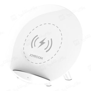 هولدر و شارژر بی سیم رومیزی جویروم مدل Joyroom JR-K10 در رنگ بندی سفید می باشد.