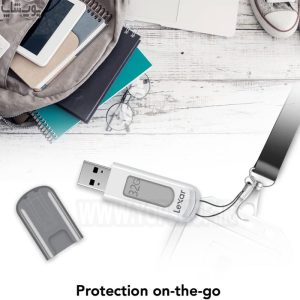فلش مموری لکسار مدل JUMPDRIVE V100 USB3.0 با ظرفیت 32 گیگابایت با طراحی ظاهری شیک می باشد.