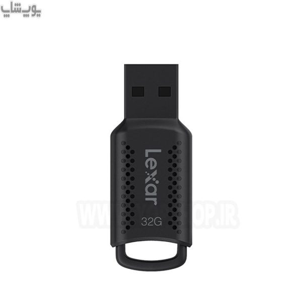 فلش مموری لکسار مدل JUMPDRIVE V400 USB3.0 با ظرفیت 32 گیگابایت در رنگ بندی مشکی می باشد.
