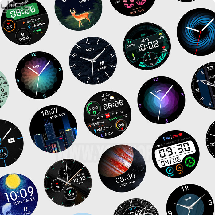 ساعت هوشمند میبرو مدل Mibro Watch Lite دارای صفحات نمایش مختلف می باشد.
