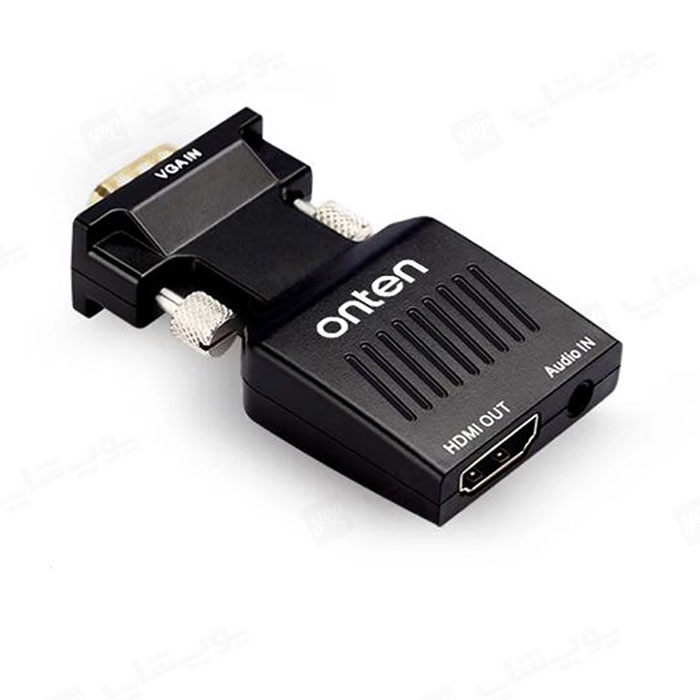 مبدل VGA به HTMI اونتن مدل OTN-7508 دارای خروجی HDMI می باشد.