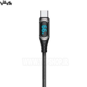 نشانگر LED کابل شارژ USB به تایپ C رسی مدل RTC-P21C کاربر را از سلامت کابل مطمئن می‌کند.
