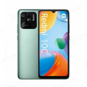 گوشی شیائومی مدل Redmi 10C ظرفیت 64 گیگابایت رم 4 گیگابایت، 500 مگاپیکسل ساعت ظرفیت دارد