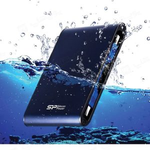 هارد اکسترنال 1TB سیلیکون پاور مدل A80 در برابر آب و ضربه مقاوم است