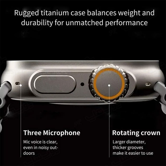 ساعت هوشمند هاینوتکو مدل T92 Ultra Max کارایی آسان و کاربردی دارد.