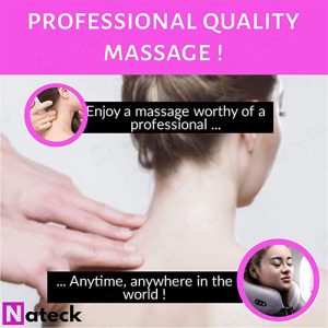 ماساژور گردنی قابل حمل مدل Nateck برای تمامی افراد مناسب است