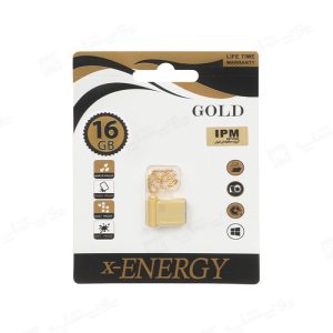 فلش مموری ایکس انرژی مدل GOLD USB2.0 با ظرفیت 16 گیگابایت از گارانتی 5 ساله برخوردار است.