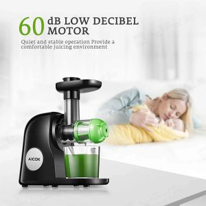 دستگاه آبمیوه گیری آیکک مدل Aicok AMR521 عملکردی بی صدا دارد