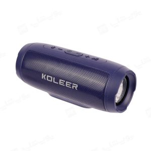 اسپیکر بلوتوثی قابل حمل کُلِر مدل KOLEER S1000 دارای کلید های مدیریت میزان صدا است.