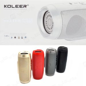 اسپیکر بلوتوثی قابل حمل کُلِر مدل KOLEER S1000 دارای رنگ بندی متنوع است