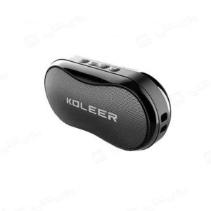 اسپیکر بلوتوثی قابل حمل کُلِر مدل KOLEER S29 دارای کلید های کنترل موزیک است.