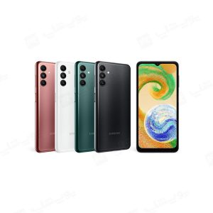 گوشی موبایل سامسونگ مدل گلکسی A04S ظرفیت 32 گیگابایت رم 3 گیگابایت دارای صفحه نمایش فول HD است.