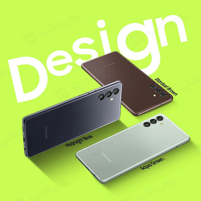 گوشی موبایل سامسونگ مدل گلکسی M13 ظرفیت 64 گیگابایت رم 4 گیگابایت طراحی خوشدست و تنوع رنگ بندی دارد.